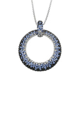 Crystalp Twilight Pendant Blue
